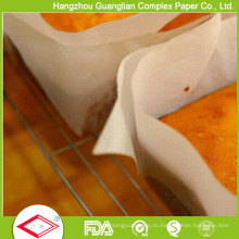 40ГЅМ силиконовый вкладыш glassine бумага с покрытием для пищевых продуктов, выпечки приготовления пищи